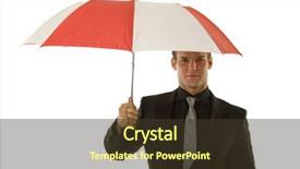  Presentation with successful person - Amazing PPT theme having celebrate carefull - successful young business person holding backdrop and a tawny brown colored foreground