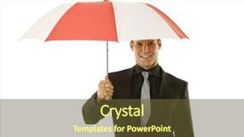  Presentation with successful person - Audience pleasing presentation theme consisting of celebrate carefull - successful young business person holding backdrop and a tawny brown colored foreground