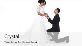  Presentation with rustic wedding love hearts - Beautiful presentation theme featuring celebrate church family - beautiful happy wedding couple backdrop and a  colored foreground