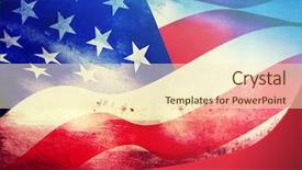  Presentation with independence day - Beautiful PPT theme featuring background for 4th of july backdrop and a cream colored foreground