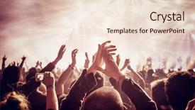  Presentation with active life - Colorful PPT layouts enhanced with celebration - vintage style photo backdrop and a lemonade colored foreground