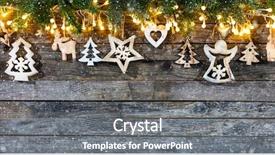  Presentation with free christmas - Slide set consisting of celebration and holiday concept free background and a gray colored foreground