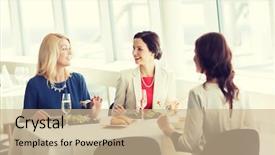  Presentation with happy holidays - Slide set enhanced with celebration and lifestyle concept - happy background and a coral colored foreground