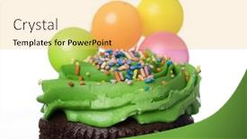  Presentation with cup cake - 