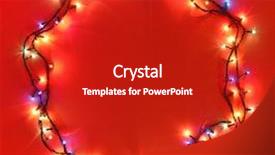  Presentation with headline - Slide deck consisting of celebration diwali - circular border made with xmas background and a crimson colored foreground