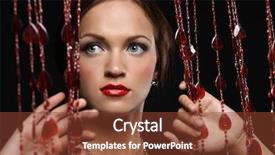  Presentation with party - Amazing theme having celebration elit - party concept - beautiful woman backdrop and a  colored foreground