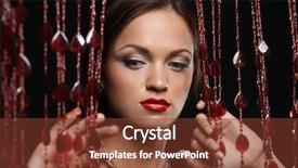  Presentation with party - PPT layouts featuring celebration elit - party concept - beautiful woman background and a  colored foreground