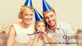  Presentation with birthday celebration mother - Amazing presentation having celebration family holidays and birthday backdrop and a lemonade colored foreground