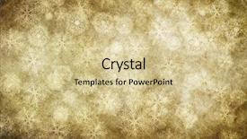  Presentation with vintage christmas - Theme consisting of celebration gold - christmas vintage background with snowflakes background and a soft green colored foreground