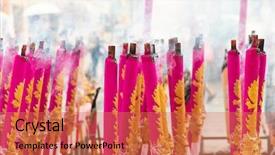  Presentation with chinese new year - Cool new slides with celebration in penang island malaysia backdrop and a red colored foreground