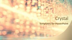  Presentation with urban design - Slide set having celebrations light - artistic style - defocused urban background and a cream colored foreground