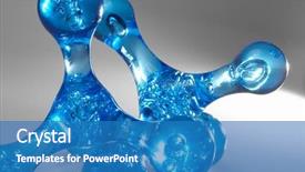  Presentation with molecular biology - PPT layouts having cell biology - molecular background background and a teal colored foreground