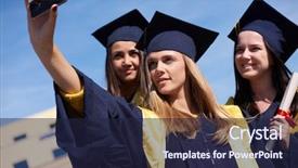  Presentation with self esteem for a college student - PPT layouts having cell calture - capturing a happy moment students background and a wine colored foreground