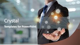  Presentation with connection - Audience pleasing slide deck consisting of cell cicle - modern technologies for connection backdrop and a  colored foreground