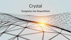  Presentation with connection - PPT theme enhanced with cell cicle - technologies for connection background and a  colored foreground