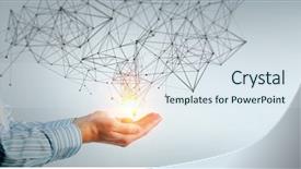  Presentation with network connection paint - Cool new slides with cell cicle - technologies for connection backdrop and a  colored foreground