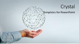  Presentation with network connection paint - Slides consisting of cell cicle - technologies for connection background and a  colored foreground