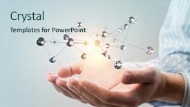  Presentation with wuhan fiberhome international technologies phils. - Presentation theme with cell cicle - technologies for connection background and a  colored foreground