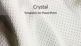  Presentation with dark blue fabric texture dark - Audience pleasing presentation theme consisting of cell layers - white fabric texture backdrop and a white colored foreground