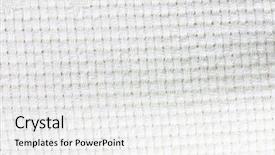  Presentation with dark blue fabric texture dark - Presentation theme consisting of cell layers - white fabric texture background and a white colored foreground