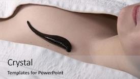  Presentation with medicinal chemistry - PPT layouts with cell organs - medicinal leech-hirudo medicinalis background and a light gray colored foreground