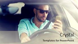  Presentation with transport transportation tourism road trip - Amazing slide set having cell transportation - road trip transport travel technology backdrop and a soft green colored foreground