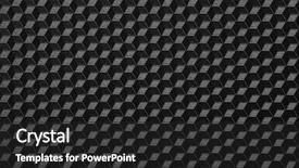  Presentation with black abstract simple - Cool new PPT theme with cell wall structure - abstract geometric background with cubes backdrop and a  colored foreground