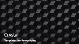  Presentation with abstract black and red - Slide deck enhanced with cell wall structure - abstract geometric background with cubes background and a  colored foreground