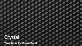  Presentation with black-abstract - Audience pleasing theme consisting of cell wall structure - abstract geometric background with cubes backdrop and a  colored foreground