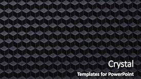 Presentation with black-abstract - PPT theme with cell wall structure - abstract geometric background with cubes background and a  colored foreground