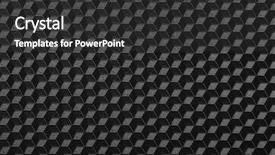  Presentation with black abstract - Amazing presentation theme having cell wall structure - abstract geometric background with cubes backdrop and a dark gray colored foreground