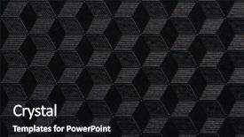  Presentation with chaotic abstract geometric digital - Audience pleasing slide deck consisting of cell wall structure - abstract geometric background with cubes backdrop and a black colored foreground