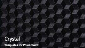  Presentation with black abstract - PPT layouts with cell wall structure - abstract geometric background with cubes background and a black colored foreground