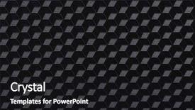  Presentation with chaotic abstract geometric digital - Amazing presentation design having cell wall structure - abstract geometric background with cubes backdrop and a black colored foreground