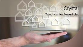  Presentation with graphic - Slide deck featuring cell wall structure - digital composite of graphic background and a soft green colored foreground