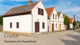  Presentation with kalocsa - Presentation theme enhanced with cellar-lane-in-hajos-kalocsa background and a soft green colored foreground