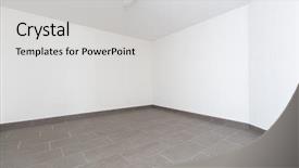  Presentation with cellar - Slide deck with cellar with gray tiles background and a light gray colored foreground