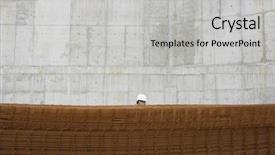  Presentation with side effects of injectable drugs - Presentation theme with cellphone behind stack of rebar background and a light gray colored foreground