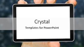  Presentation with ipad - Presentation design enhanced with cellphone tablet like ipade background and a  colored foreground