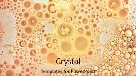  Presentation with cell biology - PPT layouts enhanced with cells background background and a yellow colored foreground