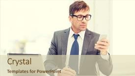  Presentation with technology - Beautiful theme featuring professtional communicationo taxes - technology business and office concept backdrop and a  colored foreground