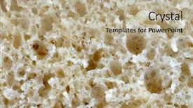  Presentation with element - PPT theme having cell organs - biological texture element of design background and a mint green colored foreground