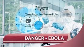  Presentation with news flash - PPT layouts having composite of ebola news flash background and a light blue colored foreground
