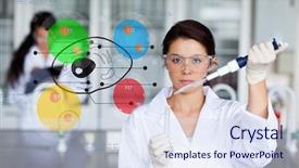  Presentation with diagram - Amazing presentation having  backdrop and a  colored foreground