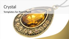  Presentation with celtic - Slide set consisting of celtic - beauty diamond pendant background and a white colored foreground