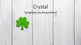  Presentation with celtic - Presentation theme with celtic - happy st patrick's day decorations background and a white colored foreground