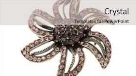  Presentation with celtic - Slides enhanced with celtic design - beauty diamond pendant background and a light gray colored foreground