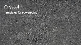  Presentation with asphalt - Audience pleasing presentation theme consisting of cement concrete roads - new asphalt background backdrop and a  colored foreground