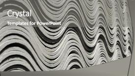  Presentation with cement - Cool new presentation theme with cement sheets - asbestos backdrop and a gray colored foreground