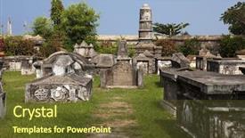  Presentation with kerala - Cool new PPT theme with cemetery of cochin in kerala backdrop and a  colored foreground